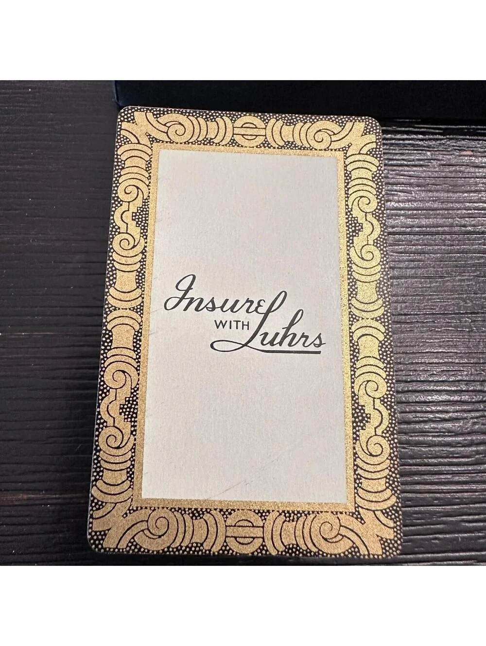 Vintage Pavey Playing Cards 2 Deck Set Complete With Jokers Embossed Advertising